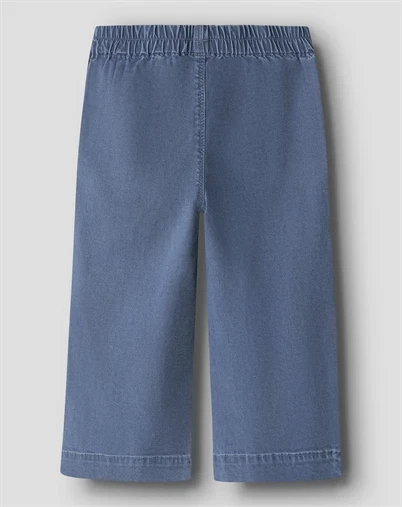 Name It - NMFBella Wide Pull Up Jeans - Medium Blue Denim 